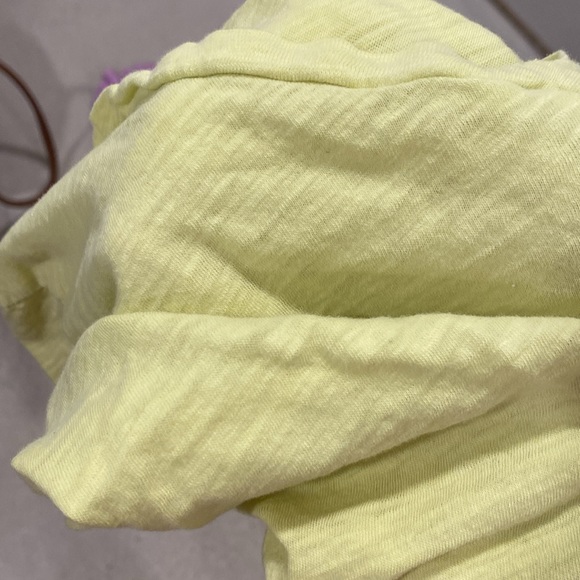 neon yellow v neck ⚡️ - Picture 2 of 3